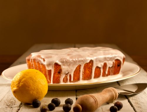Lemon Curd & Blueberry Loaf
